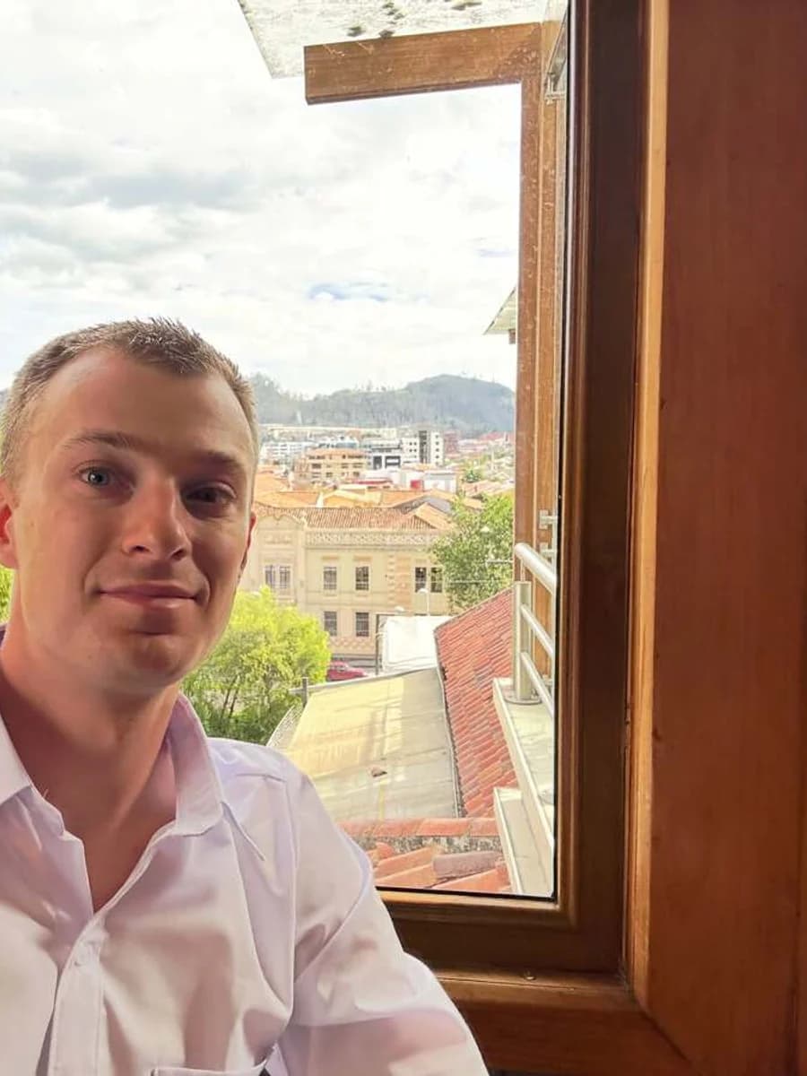 Chip Moreno in Cuenca, Ecuador